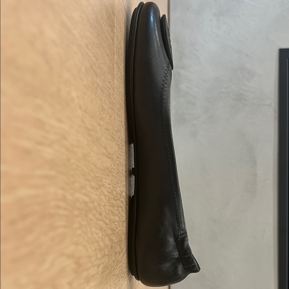 Tory Burch Black Leather Ballet Flats - Picture 14 of 15